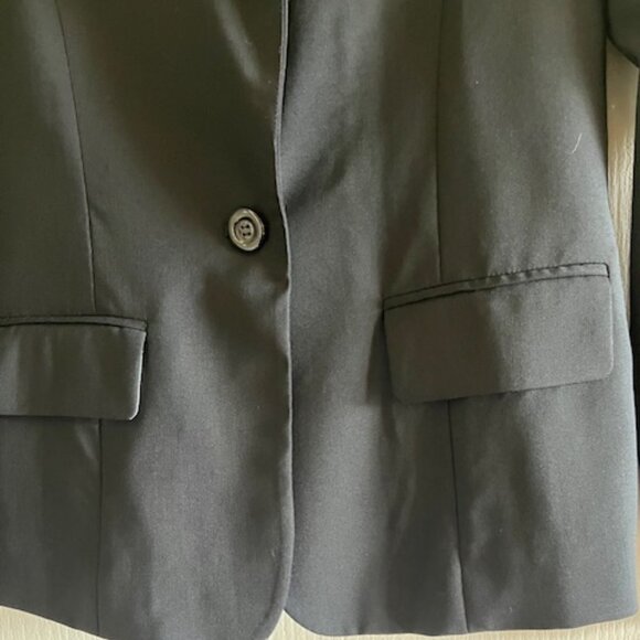 ALICE & OLIVIA Black Blazer Size S/P - Picture 3 of 6